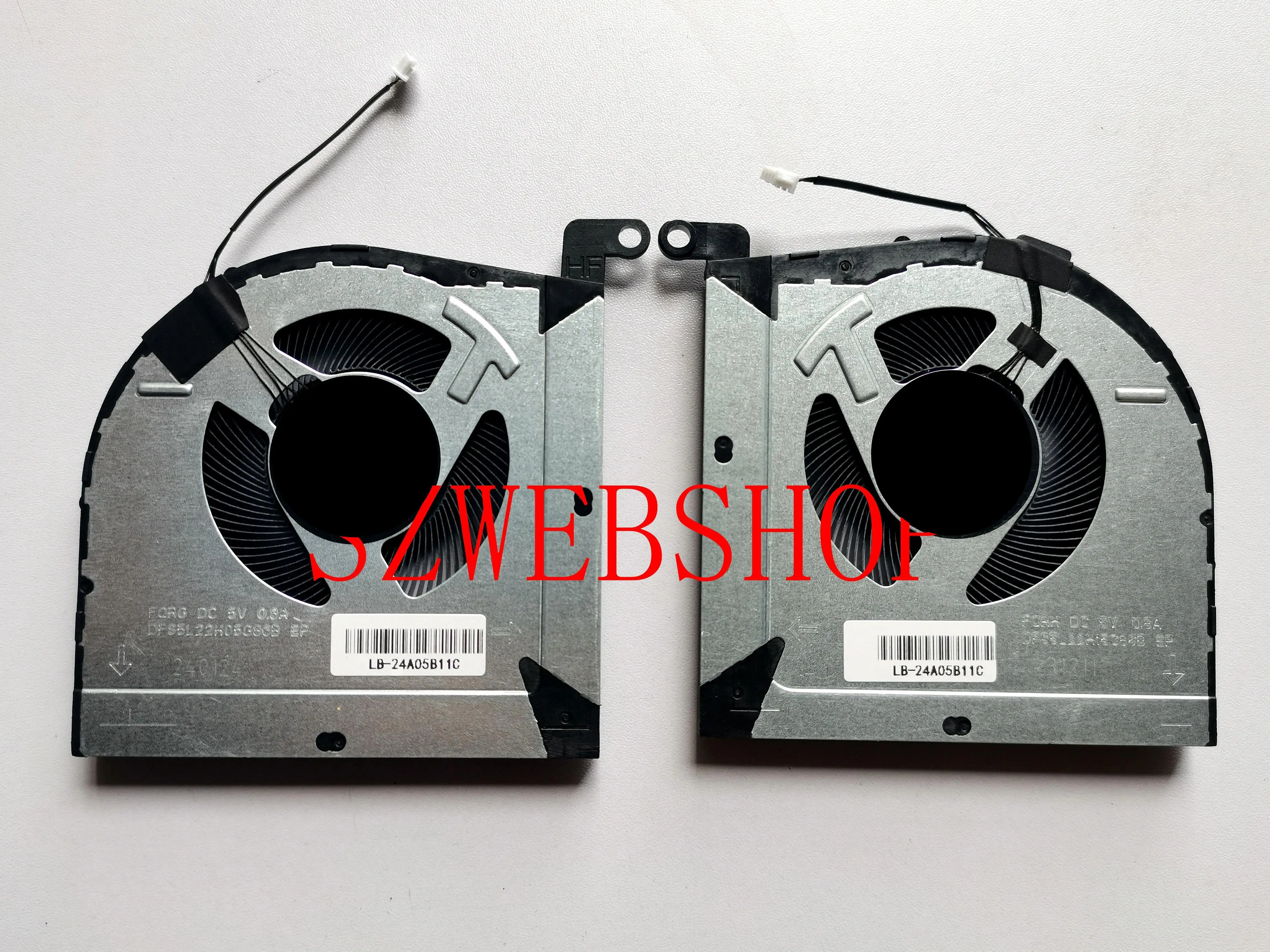 

New Laptop Cooling Fan For Lenovo LOQ 16IRH8 82XW LOQ 15IRH8 82XV Aph8 G5000 IRH8 CPU GPU Cooler Radiator DC5V/DC12V 0.5A