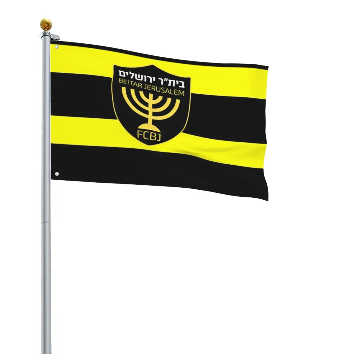

90x60 см Beitar флаг ФК для внутреннего и наружного декора