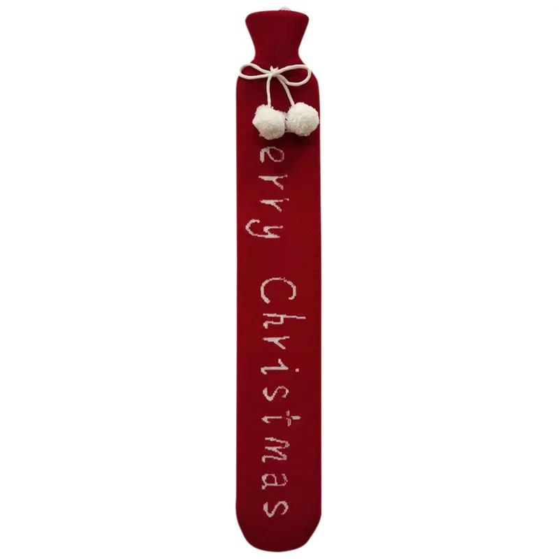 

Hot Water Bag Spot Wholesale BS Cartoon Warm Water Bag British Christmas Plush Warm Hand Bag Hand Warmers Waist Warmer