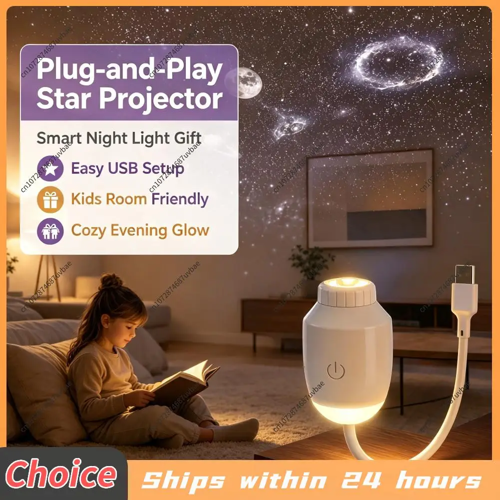 Galaxy Star Projector Plug and Play Starry Sky Projectors Lamp Galaxy Light Star Projectors Birthday Gifts for Adults Girls Boys