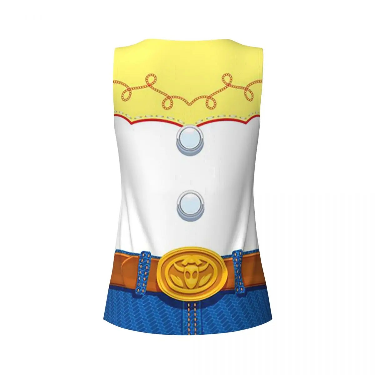 Custom Toy Story jesse\'s Cowgirl Outfit camicie da Yoga canotte da palestra per allenamento da donna