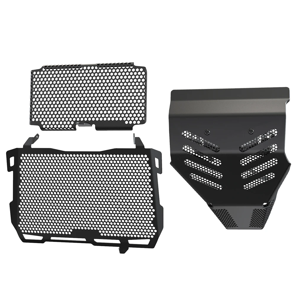 Motorcycle Accessories Radiator Guard For Ducati Multistrada 1200 Pikes Peak 1200S 2015 2016 2017 Oil Guard Engine Guard Set