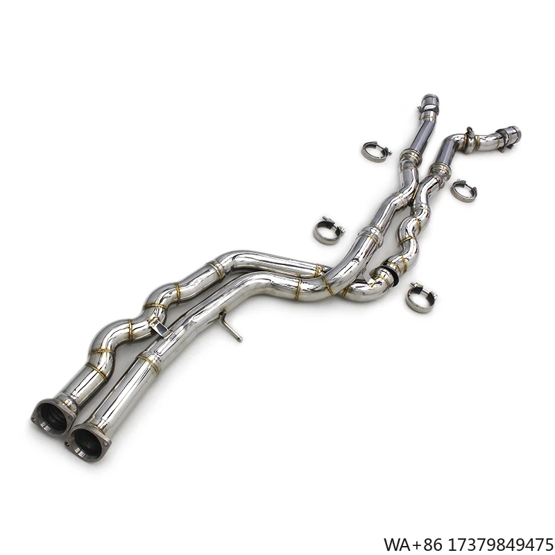 

Factory Ready M2 Competition Exhaust Midpipe for BMW M2C M2 F87 F8X S55 3.0T 2018-2023 Equal Length Midpipe Exhaust Pipe