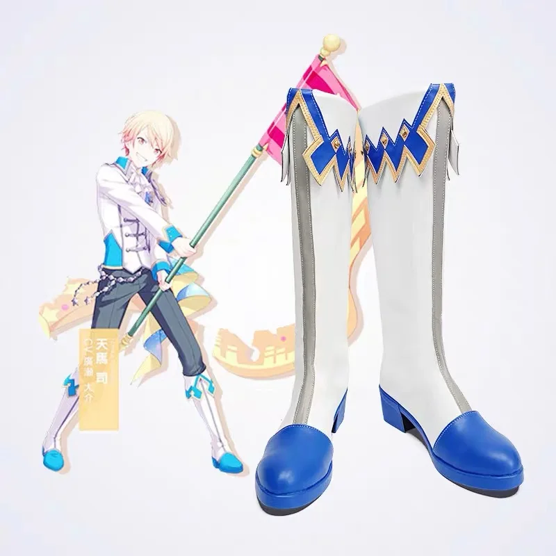 Project Sekai Colorful Stage Feat Tenma Tsukasa Anime Customize Cosplay Shoes Boots