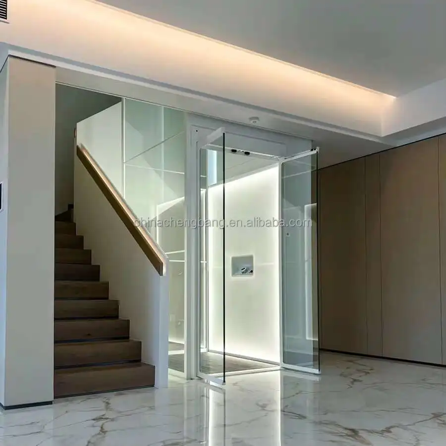 3 أو مصاعد منزلية مصعد صغير Ial مصعد صغير لشخص واحد لسعر المنازل #5