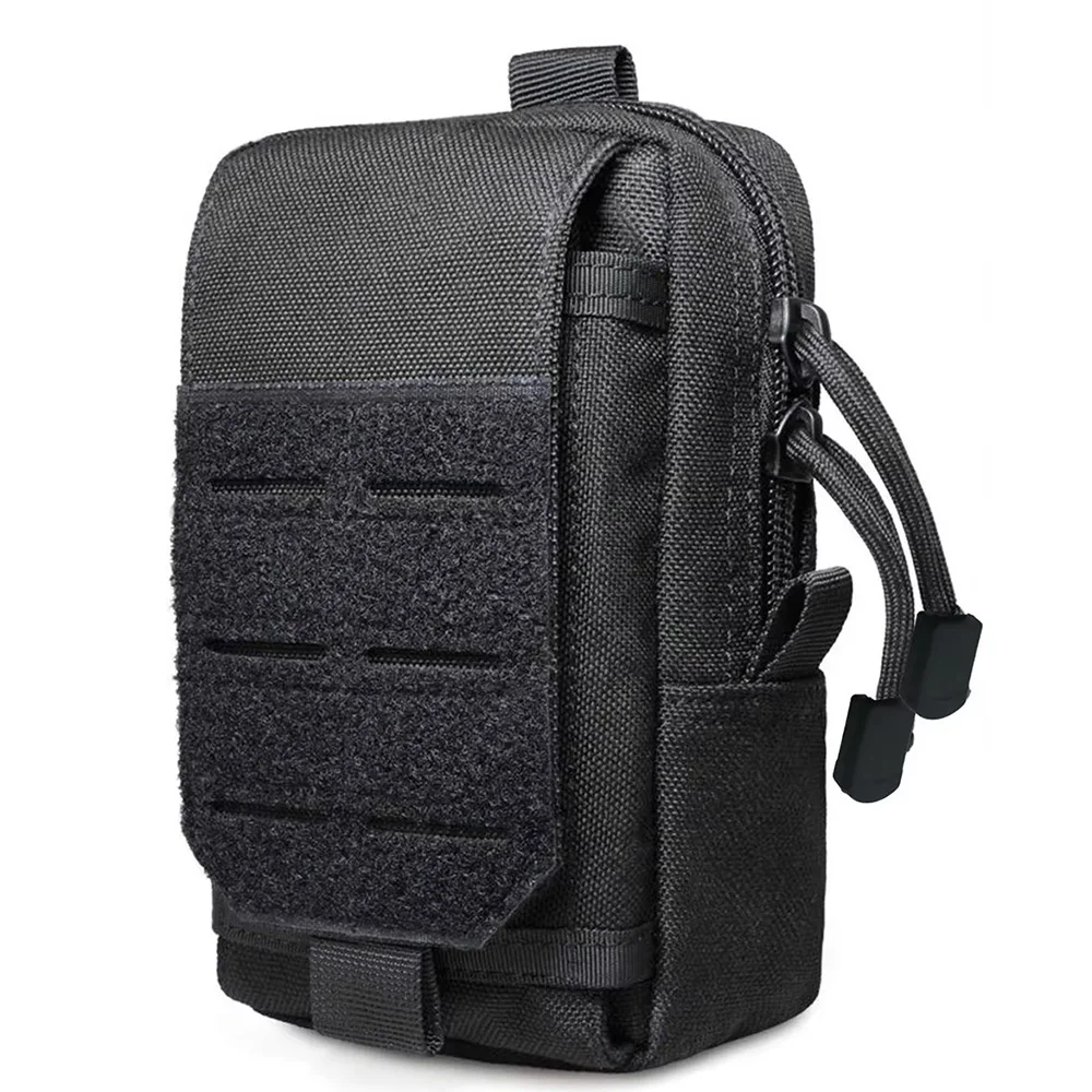 Bolsa Tática para Telefone com Tampa Flip-Top 1000D/600D, Pochete para Armazenamento de Pequenos Itens em Atividades ao Ar Livre