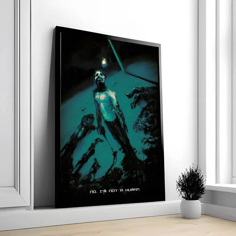 Honor Game N-No، أنا لست ملصق Human-MT مقاوم للماء عالي الدقة جدار لزج لغرفة النوم المنزلية هدايا تزيين جمالية