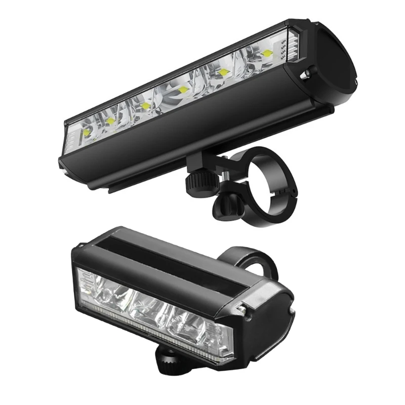 USB Bicycles Front 4000mAh IP44 Waterproof Headlights 5 Modes for Night Riding