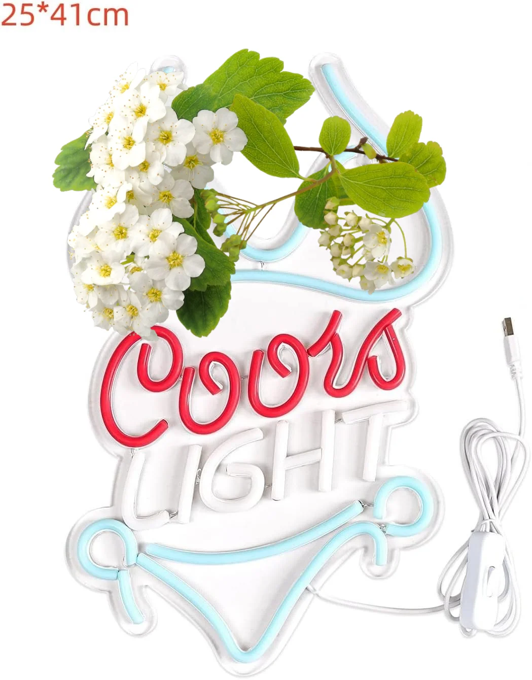 Coors Light Neon Tabela LED Ge - Home Decor Lighting Brands incelemesi ve fiyatı