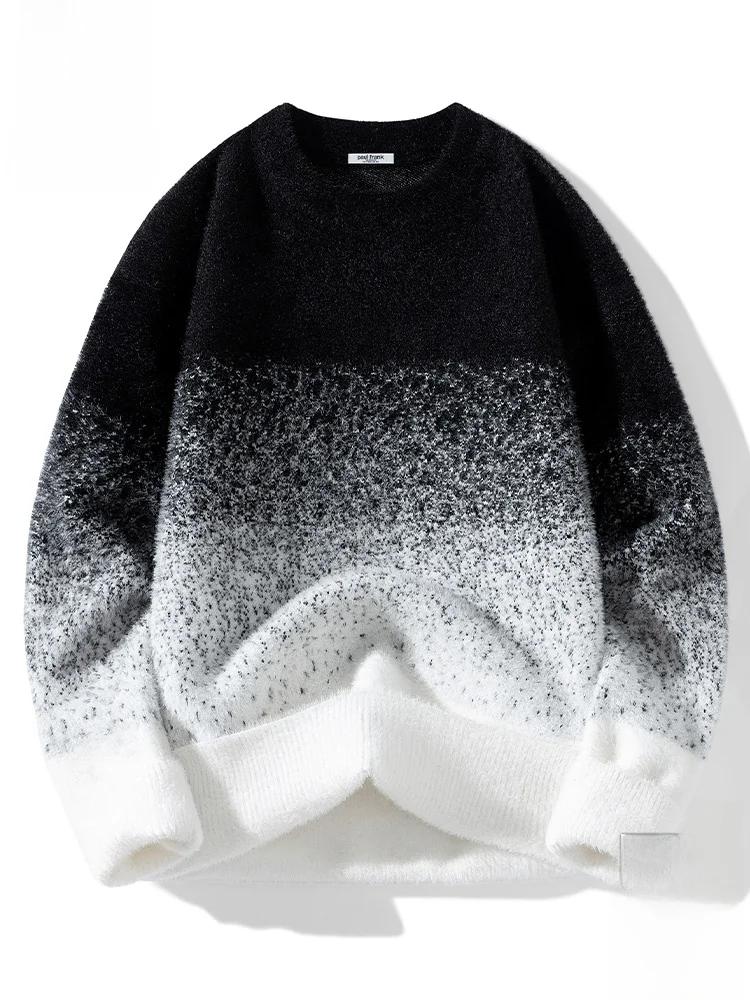 

Мужской свитер Paul Frank свободного кроя с круглым вырезом, вязаный, повседневный, комфортный, теплый, осенний, модный, из смесового полиэстера, с длинными рукавами