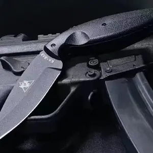 Tactical Self-Defense Knife, KA-BAR1482, Survival Garra, Pesca, Passeios de barco, Camping, Mergulho, Emergência, Rescue Tool, ao ar livre 10 principais vendas facas submarina - №9