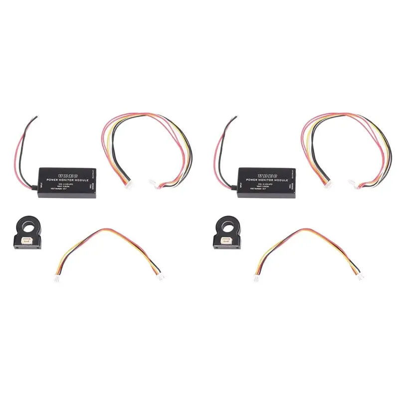 

【РЕКОМЕНДУЕМ】2X Модуль мониторинга питания PIXHAWK с датчиком Холла, 200А, высоковольтный, 12S, для дронов, для GHS1.25 с функцией блокировки Inte