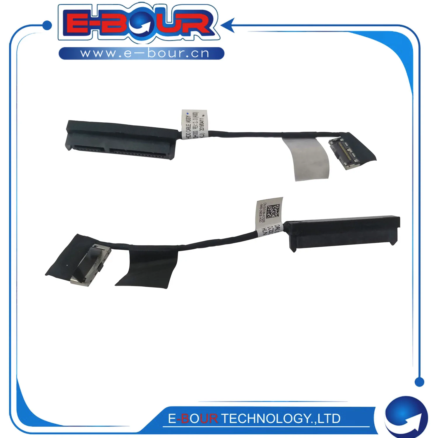 

Кабель SATA HDD для ноутбука DE Latitud 3490 E3490 0V010N DC02C00H000, адаптер для разъема жесткого диска ноутбука с гибким кабелем