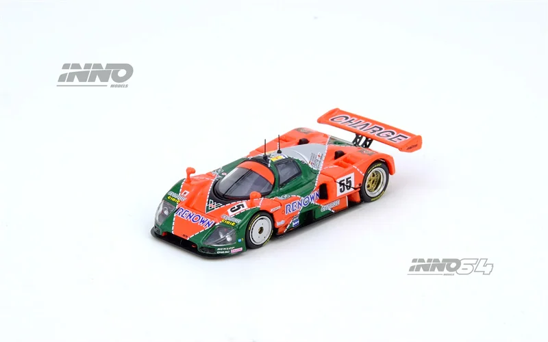 

(Предзаказ) Коллекционная модель автомобиля 1:64 787B Winner At 24 Hours Le Mans 1991, оранжевый цвет, литая под давлением.
