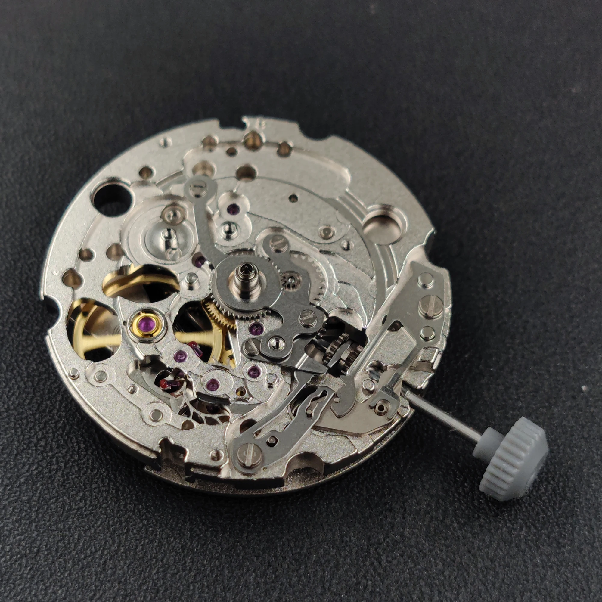 Japan Genuine Miyota 82S0 Automatic Movement 21 Jewels Self-winding Mechanical Mechanism 82S0 Silver/Gold Version High Accuracy