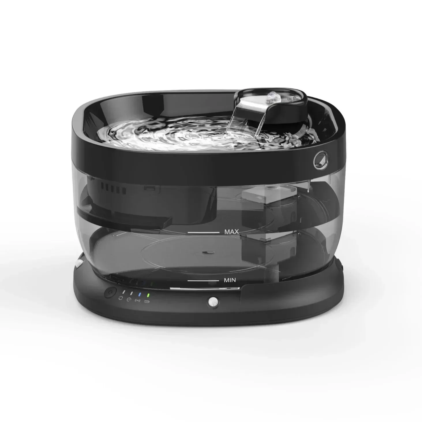 

Pet Water Fountain,Wireless Automatic,7L large capacity, Cat Dog Feeder,10000mAh, Ultra-quiet,Easy cleaning,4-layer filtration