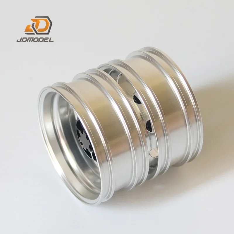 JDMODEL1:14 Tractor Head Metal Hub Rear Narrow Wheel Static Model JDM-7 Suitable For Specific Groups DIY