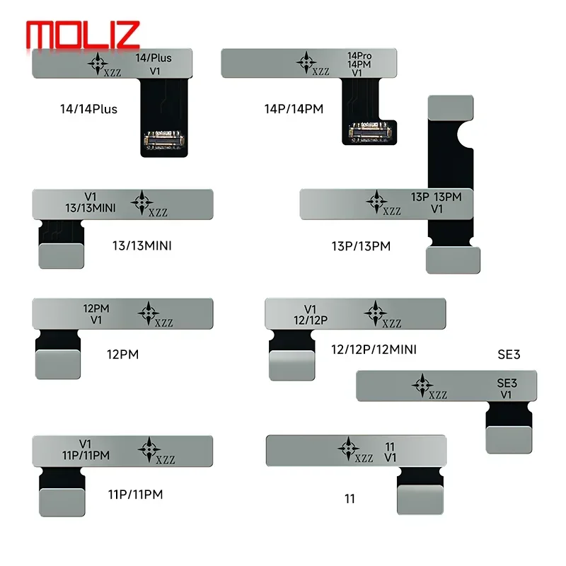 XZZ Pre-Programmed Battery Tag-on Flex for iPhone 11-14PM