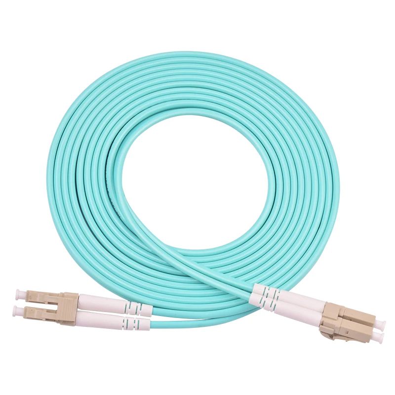 

5PCS OM3 LC UPC 1M 3M 10M Multimode Duplex 3.0mm Optic Patch Cord Optical Fiber Cable