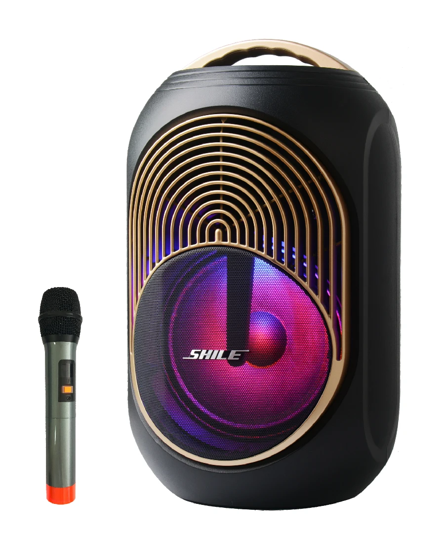 

Shile Wholesale OEM/ODM Waterproof Smart Outdoor Boomboxs Portable BT Speaker