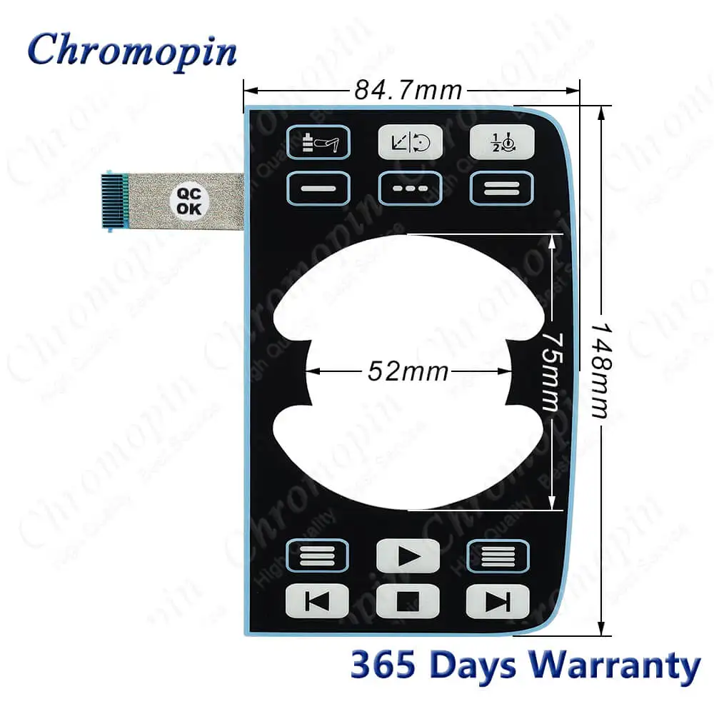 3HAC085590 001 Membrane Keypad Keyboard Switch for 3HAC085590-001 DSQC3120 Membrane Button Keyboard