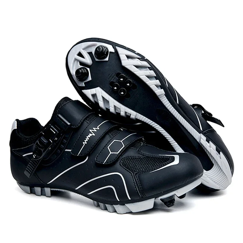 

2026 Men's MTB Bicycle Boots Breathable Pro Cycling Sneakers Non-Slip Spikes Cycling Shoes Pedal Bike Shoes MTB Pedal Shoes