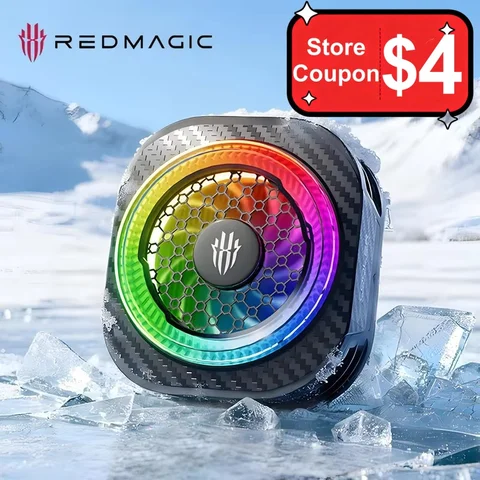 Магнитный кулер RedMagic Cryo Cooler 8 Pro для игровых телефонов и планшетов, полупроводниковое охлаждение для игр и прямых трансляций