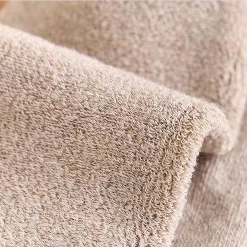 شاومي-الجوارب الحرارية سميكة للرجال والنساء ، جوارب عادية ، دافئة ، أحادية اللون ، مريحة ، مقاومة الباردة ، الخريف ، الشتاء ، 5 أزواج لكل مجموعة