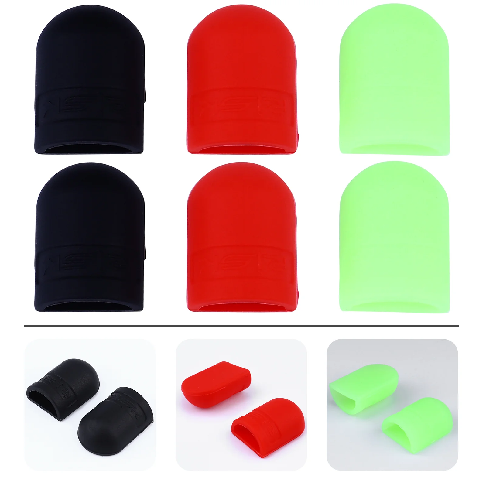 

Brake Lever Protective Cover Silicone Green Glow Bike Accessories For Oil Disc Brake Handle Parts Durable Luminous Sleeve