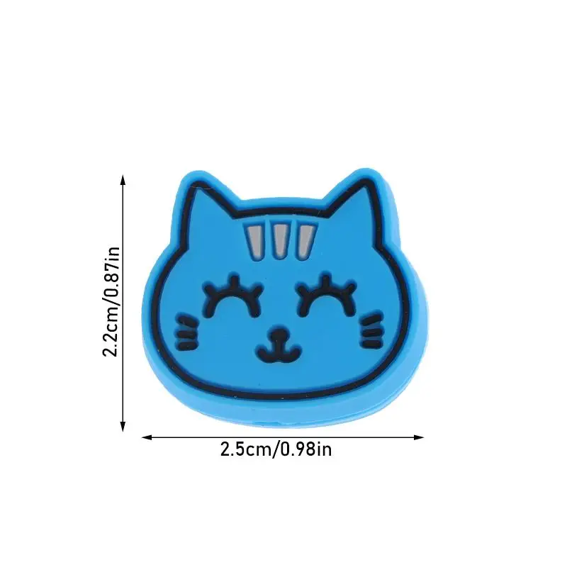 #@Cute Cartoon Cat Shaped Tennis Vibration Dampener Silicone Shock Absorber To Reduce Tenis Racquet Vibration Dampeners