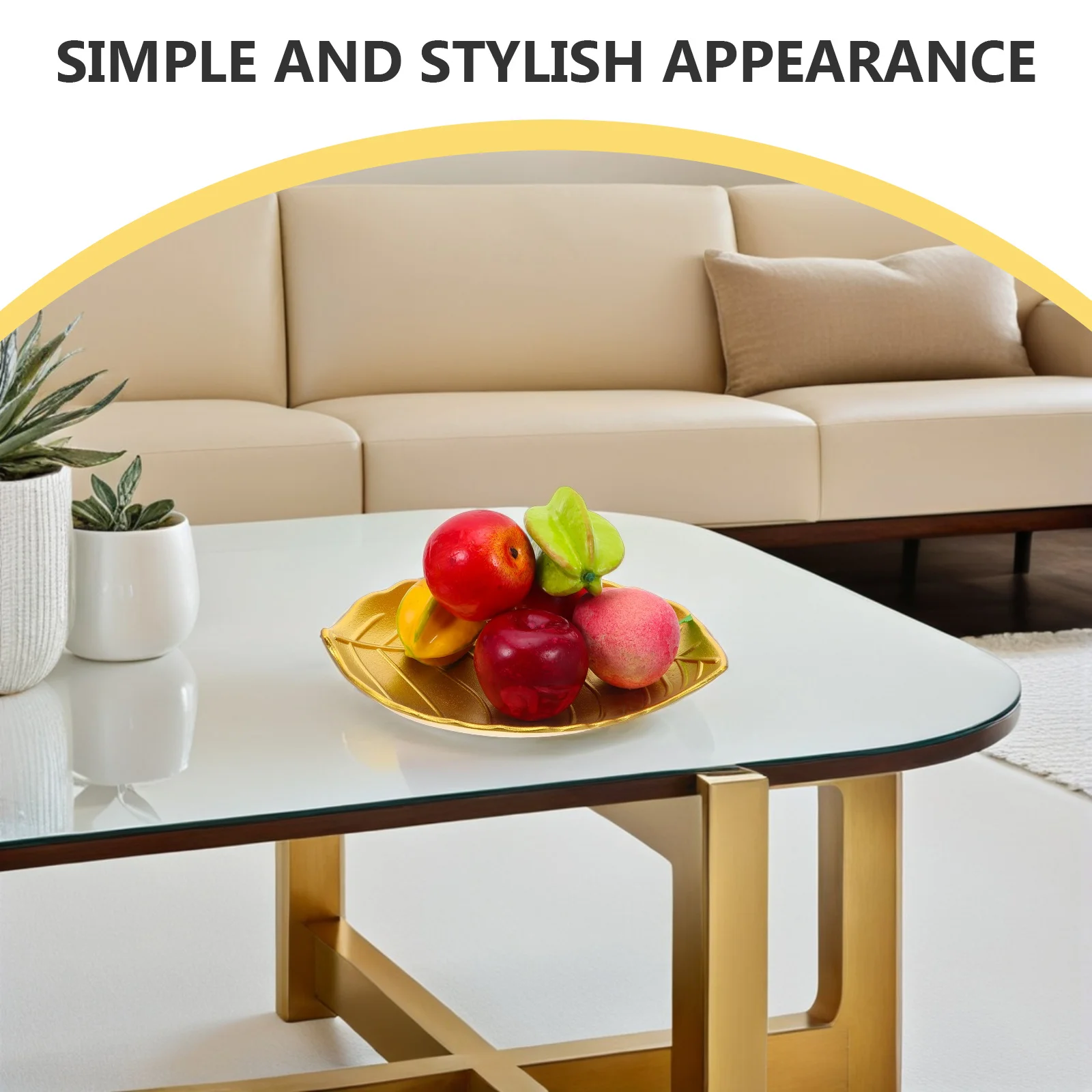 

Leaf Shaped Wood Serving Platter Multipurpose Decorative Tray for Snacks Nuts Jewelry Storage Vintage Style Home Decor Coffee