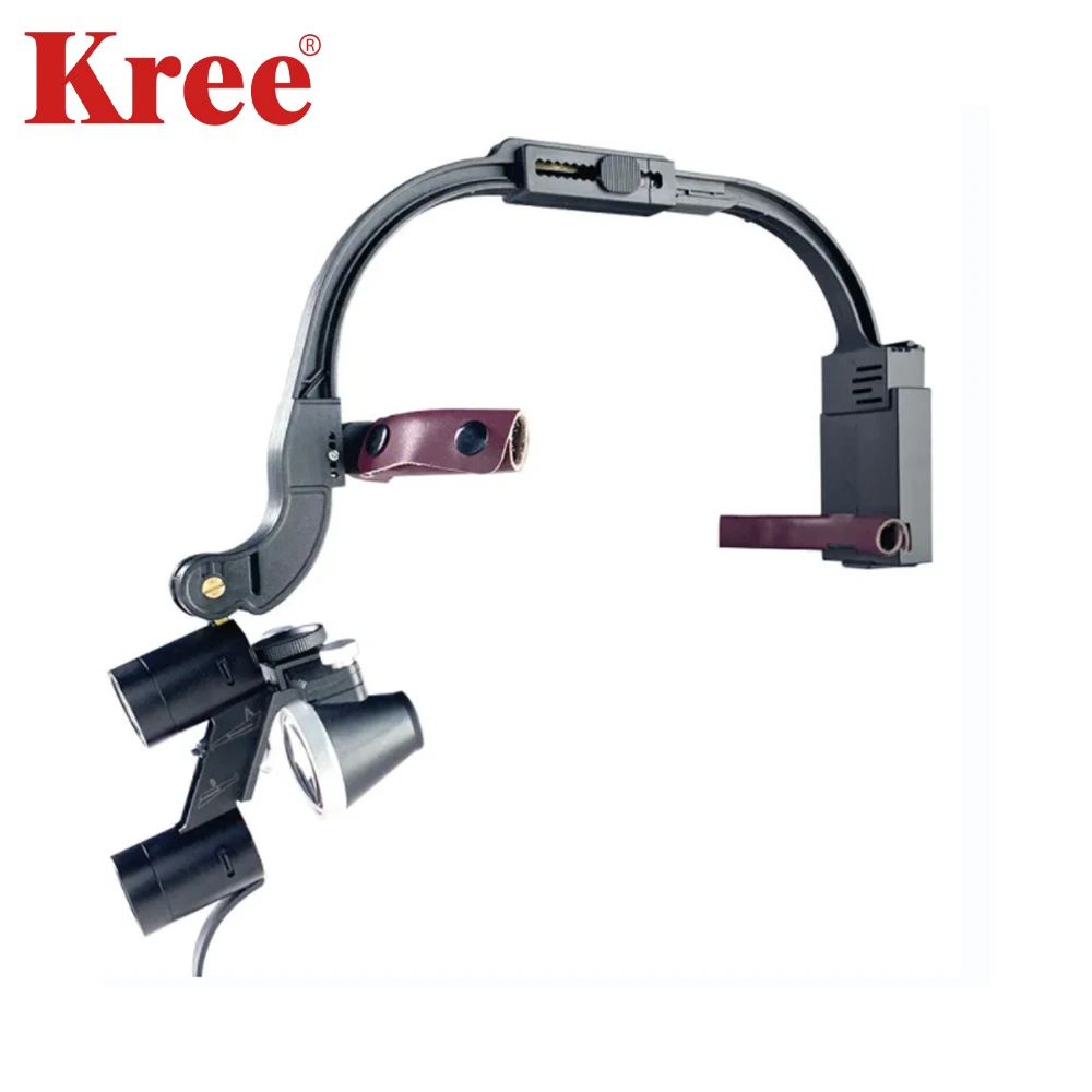 

2.5X/3.5X Headband Adjustable Dentist Surgical Headlamp Dentistry Magnifier Dental LED Headlight Binocular Loupes