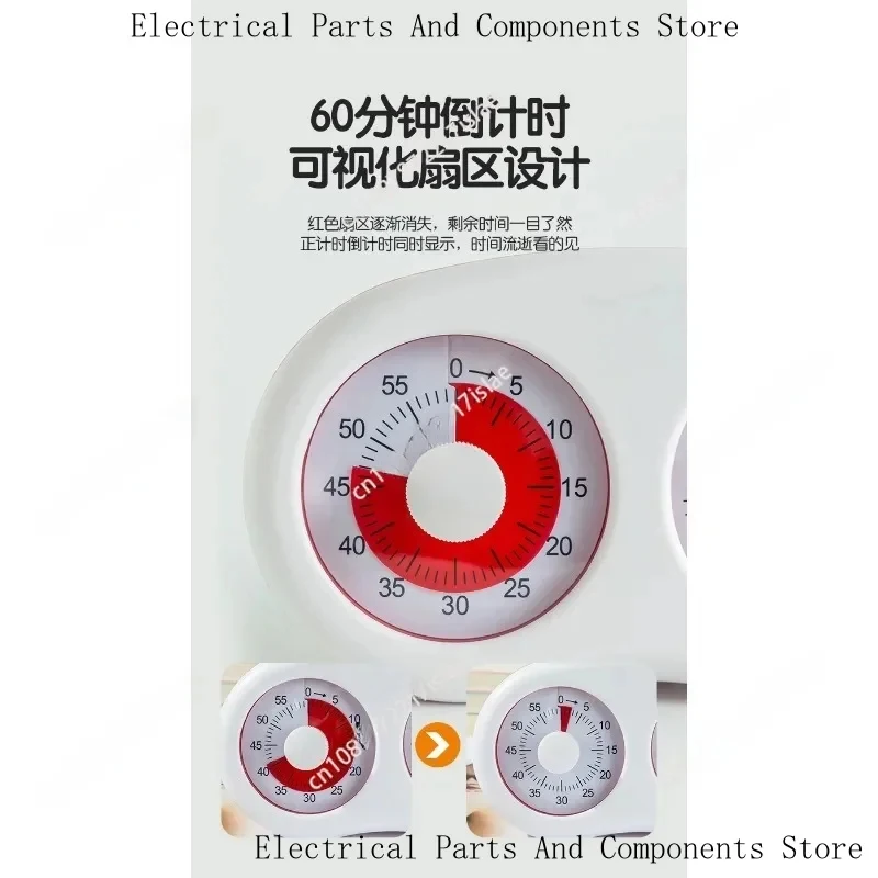 Management Table Clock Multi-Function Visual Kids Study Pomodoro Countdown Productivity Timer