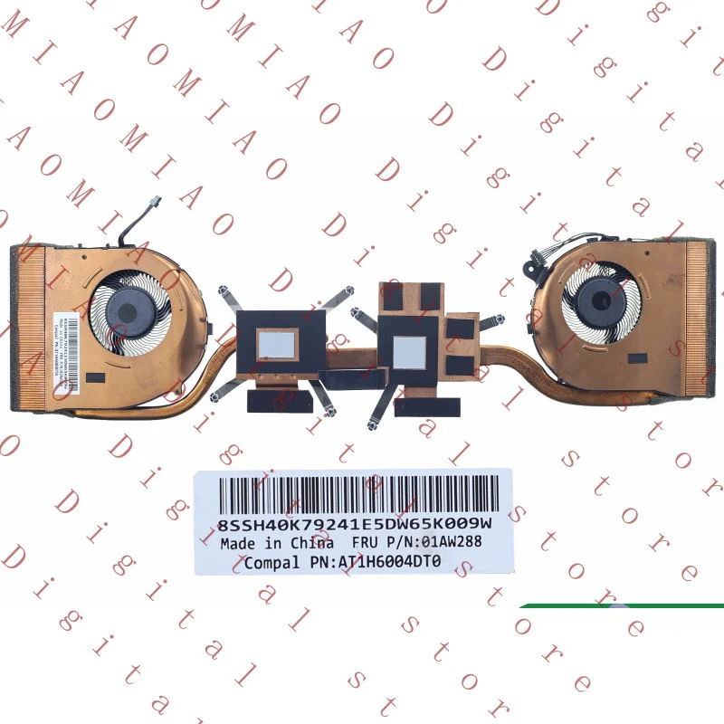 MTG//    Laptop CPU Heatsink Fan for Lenovo ThinkPad E560P 01AW287 01AW288