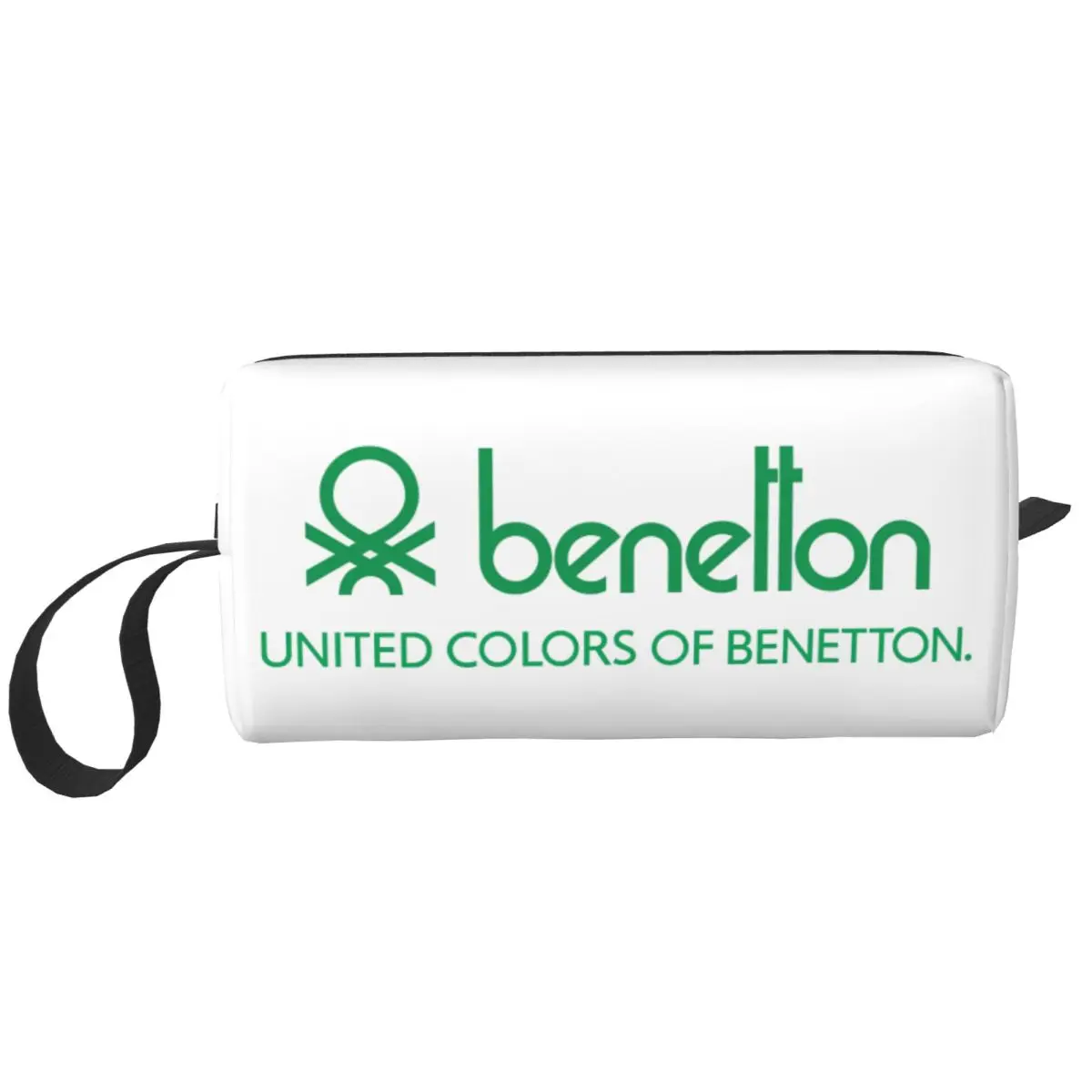 United Colors Of Benetton Makeup Bag Cosmetic Organizer Storage Dopp Kit Toiletry Cosmetic Bag for Women Travel Pencil Case