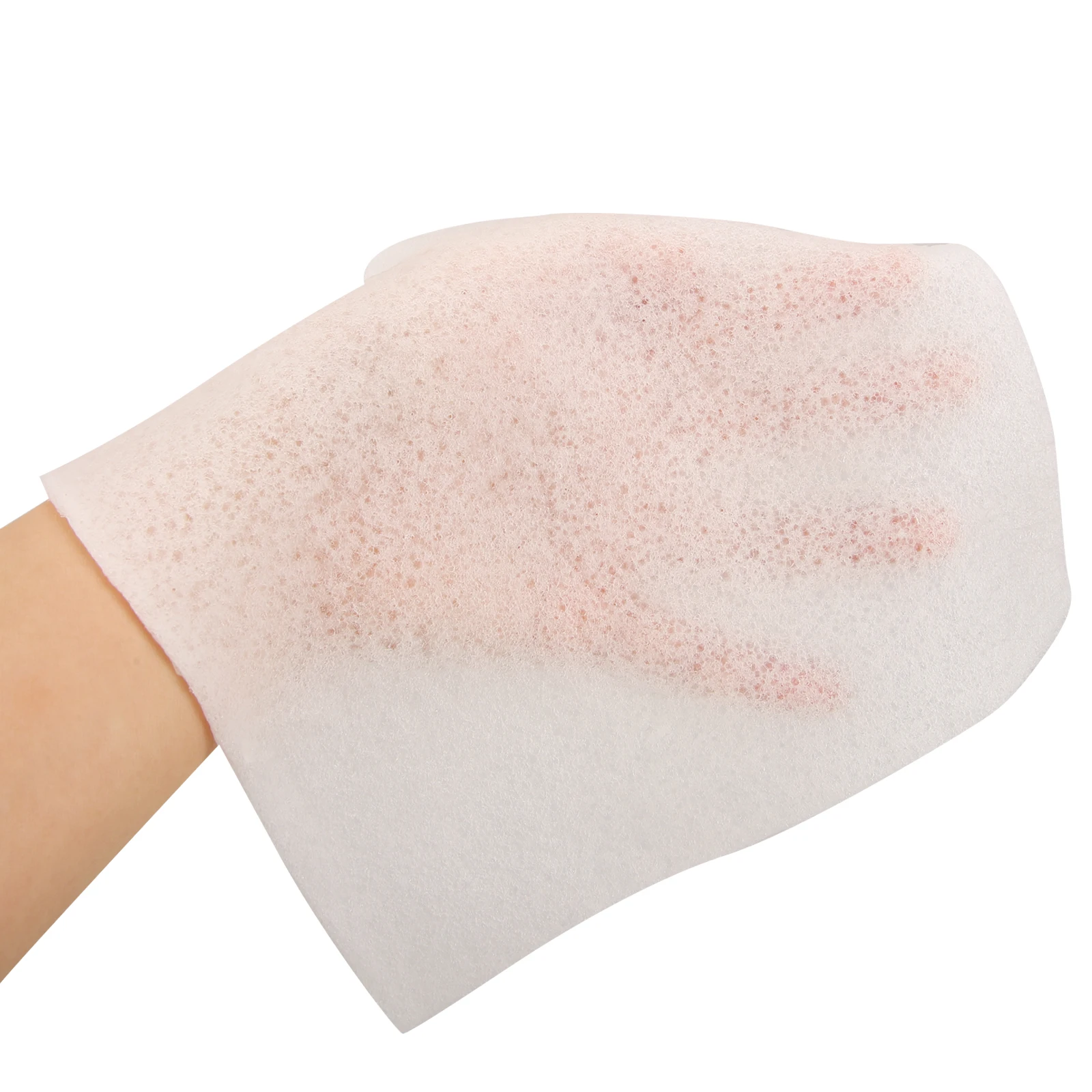 

Gentle Konjac Remover Pads 170x170mm Facial Cleansing Cloth Makeup Removing Cloth Washable Scrub Body Face Cleaning Wipes
