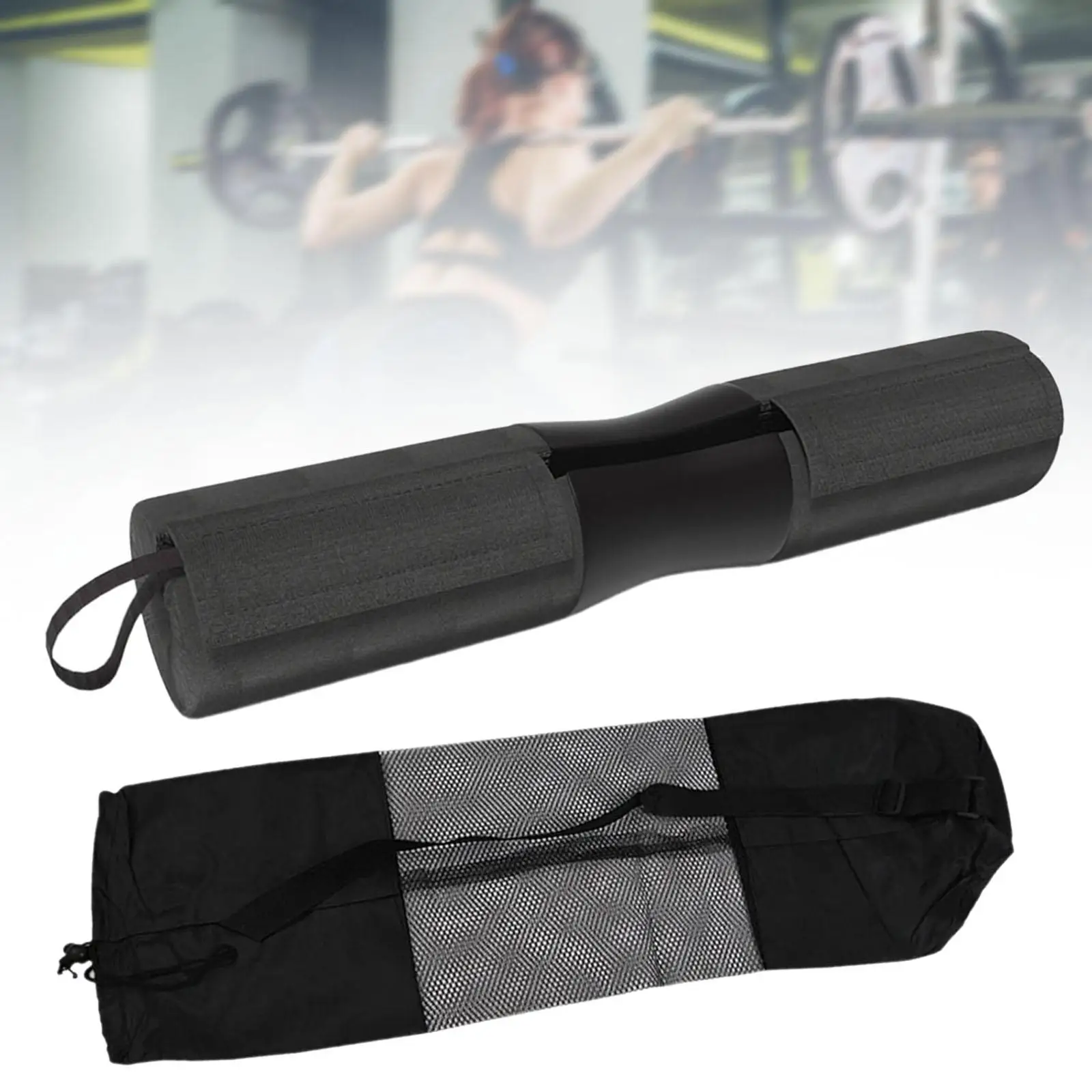 

Barbell Neck Shoulder Pad Anti Slip Thick Foam Pad Neck & Shoulder Protective Gear for Exercise Hip Thrusts Gym Lunges Fitness