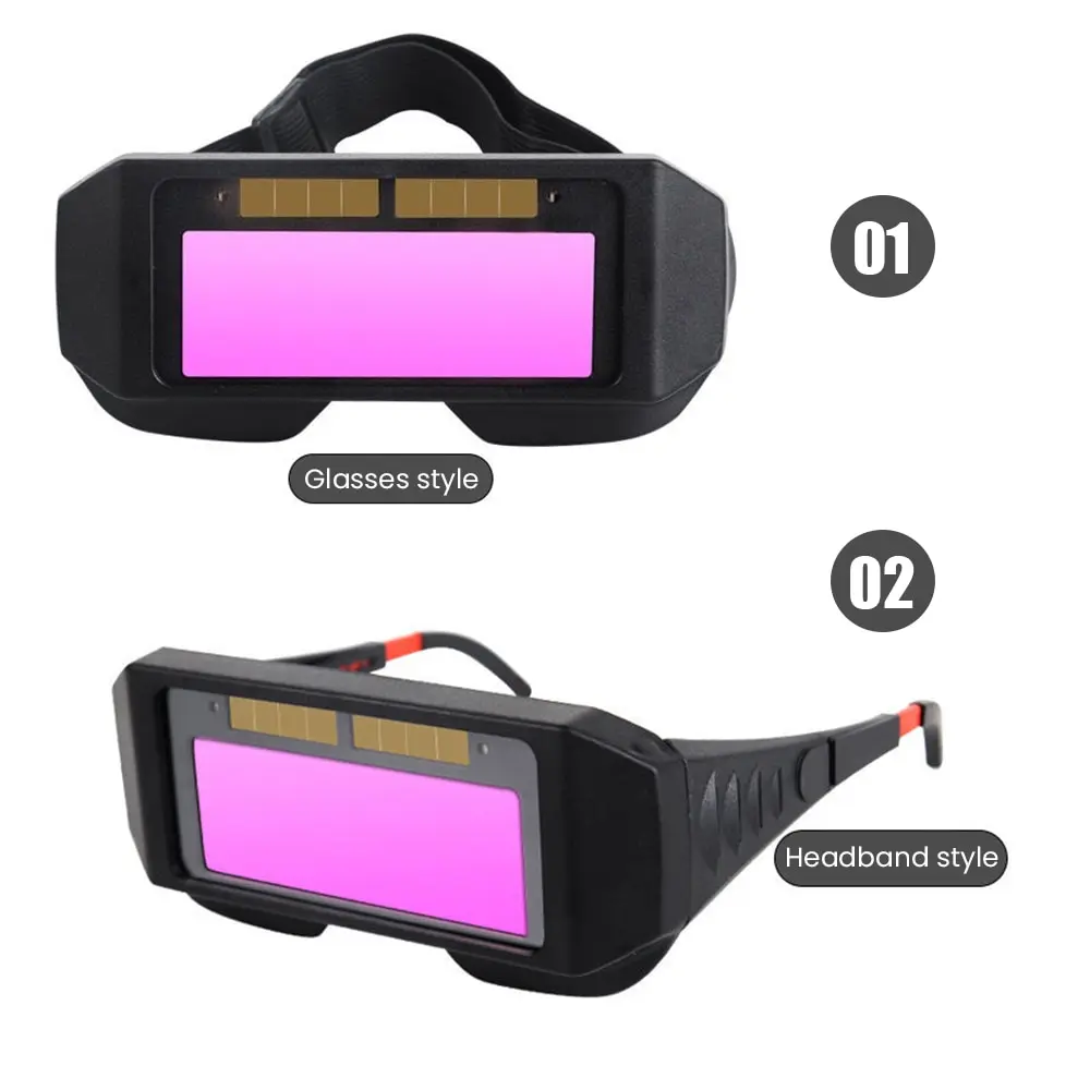 Automatic Dimming Welding Glasses Goggles Labor Protection Welder Burn Welding Two Protection Welding Argon Arc Welding UV