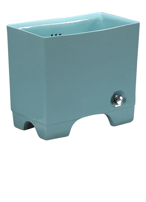 Mop sink, household balcony, floor wash basin, floor standing ceramic foot wash basin, high and narrow outdoor