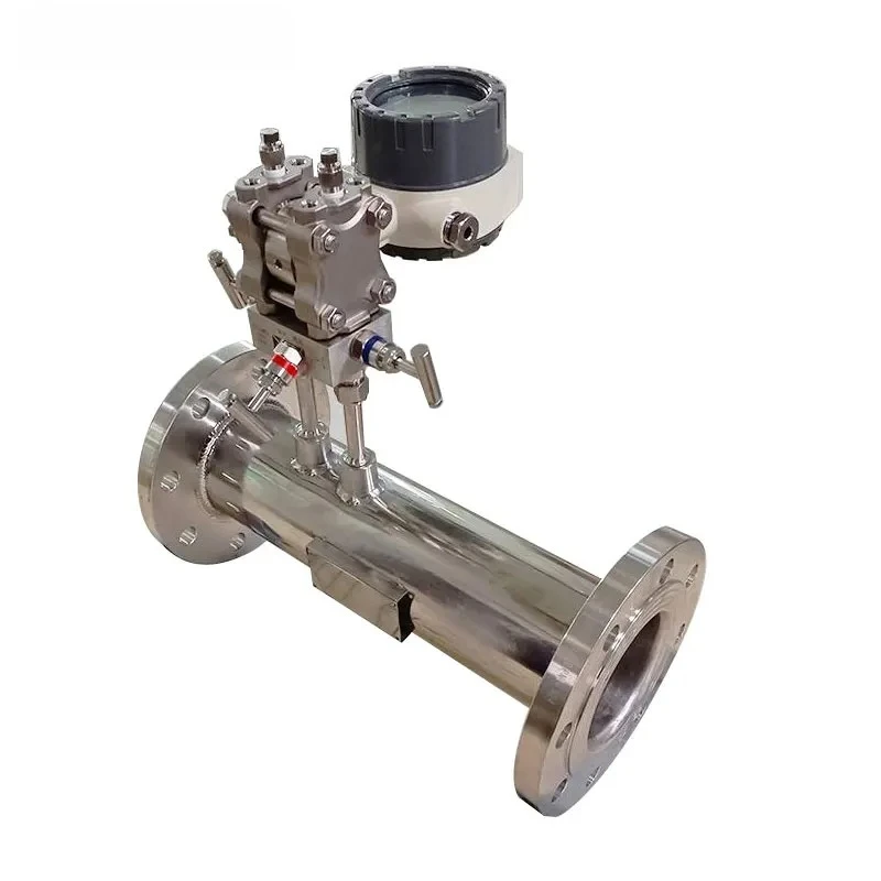 Digital Differential Pressure Flow Sensor Cone Flow Meter with Orifice Wide Applicability