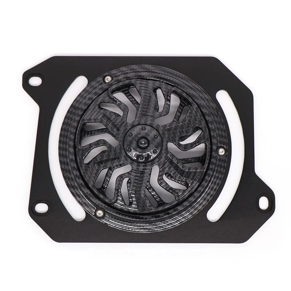 For Haojue UHR150 Hollow Slotted Fan Blade Cover Water Tank Dustproof Protective Net Anti-Stone Scratch Replacement Parts