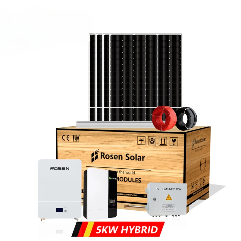 hybrid solar system 5kw 5va off grid solar power system