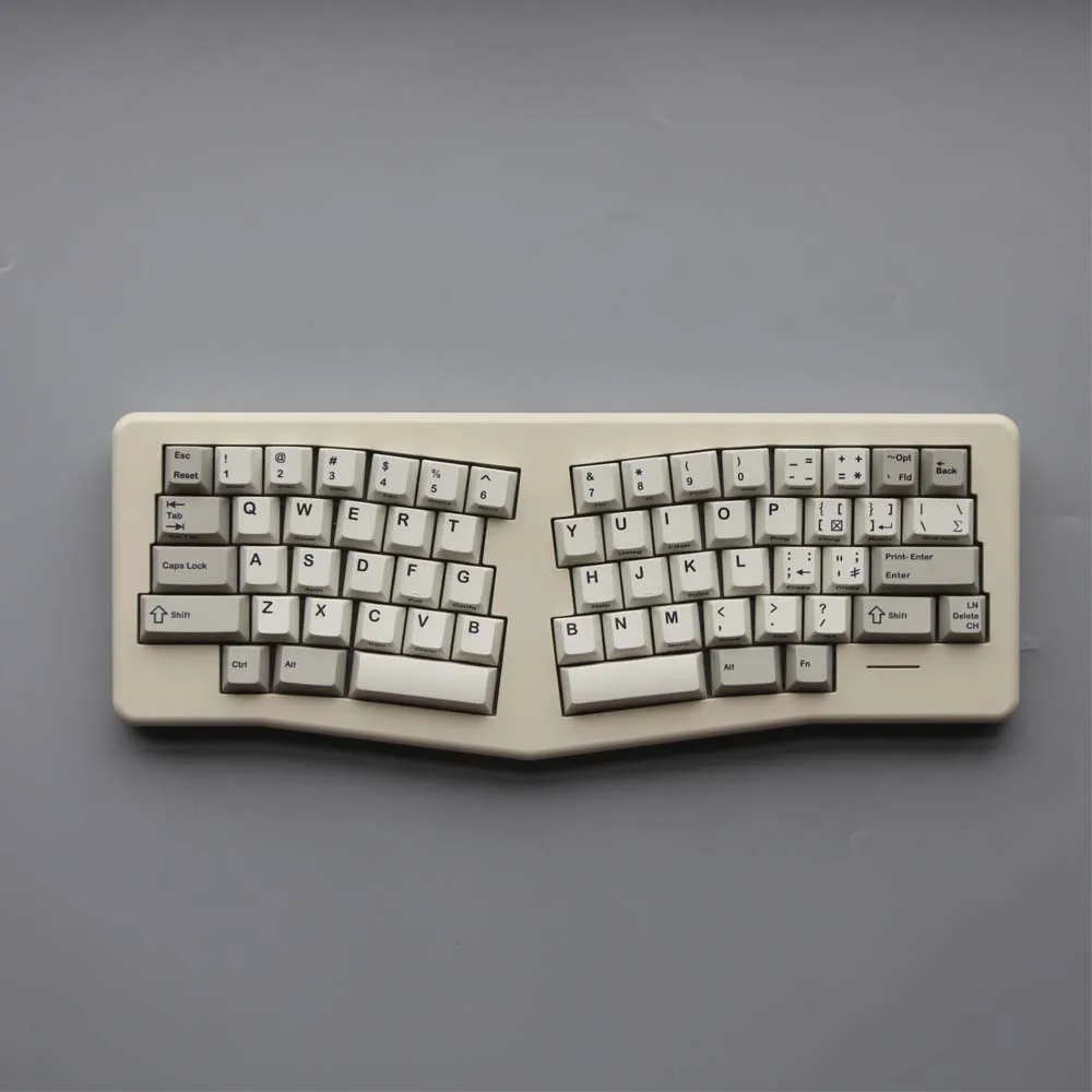 Imagem -05 - Alumínio Cnc Caixa de Borracha Dome Topre Switch Kit Teclado Capacitivo Personalizado Hhkb Realforce Nize Referência Hhhkb-alice