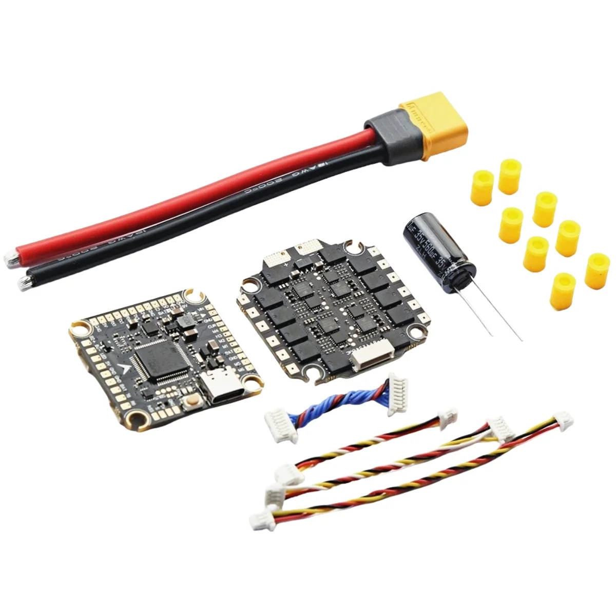 

Контроллер полета XFlight Hobby F405 V3 BLS 4-в-1 50A/60A 2-6S Lipo Stack 30,5X30,5 мм для FPV Freestyle Racing Drone Quadcopter