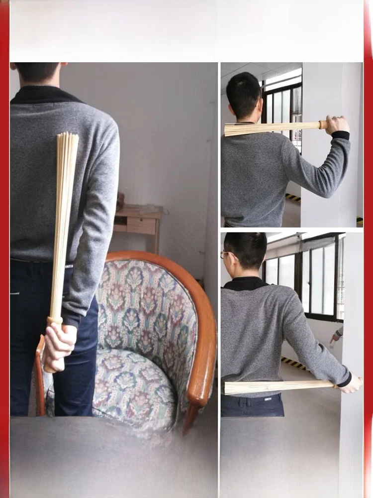 Health Care Meridian Beat Massage Stick Bloodletting Board Palm Beat Stick Cervical Spine Rod Back Massager Self Healing Board