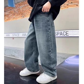 Boys Wide Leg Jeans Pants 1