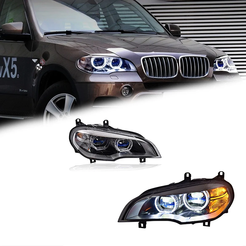 

X5 E70 Headlight 2007-2013 X5 Light Emitting Diode Engine Headlight Daytime Running Light Car Accessories