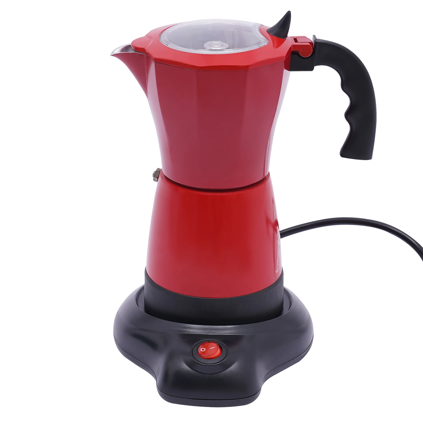 

Compact Coffee Maker, 480W, 12.68oz Capacity, 2.5bar Pressure, One-Touch Operation, Perfect for Home Brewing