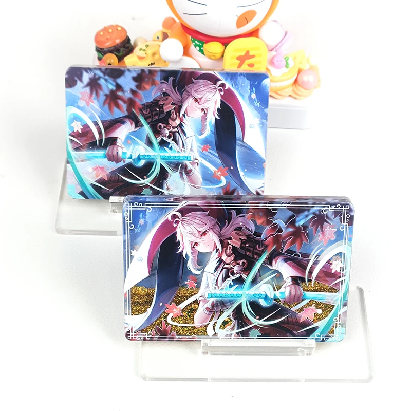 Genshin Impact quicksand card bricks Kaedehara Kazuha Funina Acrylic collectible Christmas birthday gifts Refracted brilliance