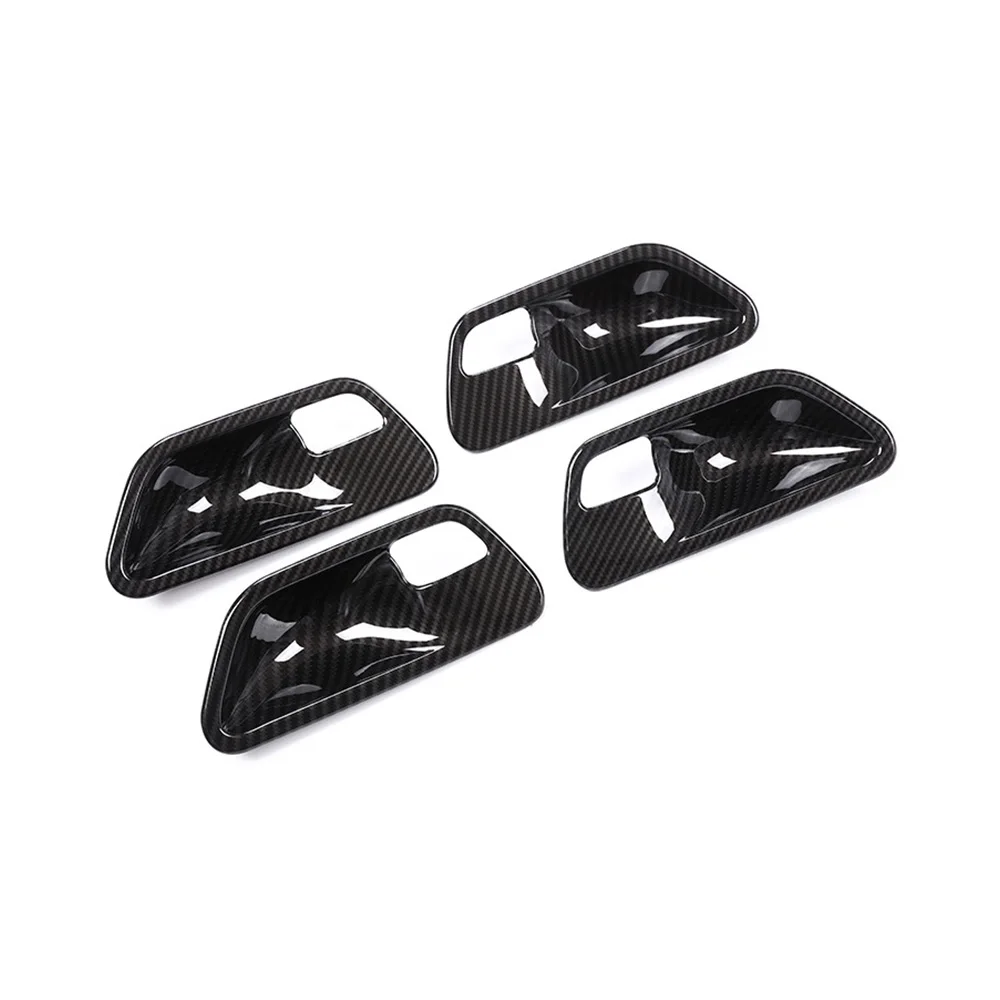 

Fit for BMW 3 series carbon fiber pattern inner door bowl decorative stickers ABS carbon fiber pattern car accessories